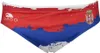 Turbo Srbja Slip da bagno Rosso, Blu L Uomo Rosso, Blu L Anteprima dell’immagine prodotto 1