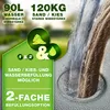 tillvex® Supporto per ombrellone grigio 90 litri / 120 kg - Anteprima dell’immagine prodotto 3