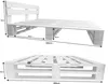 Lermowood Palettenbett M2 200 x 200 cm mit Kopfteil  Grau, Produktbild-Vorschau 3