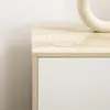 HOMCOM Commode 6 tiroirs commode chambre meuble de Voir les images du produit 8