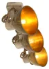 Faretto - bronzo - Gearwood - legno metallo - faretto a Anteprima dell’immagine prodotto 2