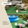 Tapiso Rasenteppich PEMBA Grün Höhe: 4mm Balkon Terrasse Produktbild-Vorschau 9