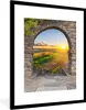 MuchoWow® Gerahmtes Poster Landleben - Sonne - Aussicht - Produktbild-Vorschau 1