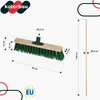KOTARBAU® Besen mit Holzstiel 40 cm Straßenbesen mit Produktbild-Vorschau 3