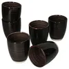 6er Set Coffeeblack Kaffeebecher schwarz 350ml ohne Henkel Produktbild-Vorschau 4