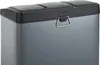 SVITA SVITA - Poubelle double - 26 litres - Gris - Acier Voir les images du produit 9