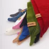 ACUSHLA 100% Wolle Dreieckstuch Damen, Strick Schal, Rot Produktbild-Vorschau 5