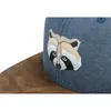 BAVARIAN CAPS Snapback Cap Waschbär dunkelgrau Produktbild-Vorschau 6
