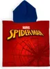 Spiderman Kinder-Badeponcho mit praktischer Kapuze Produktbild-Vorschau 2
