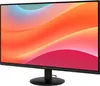 A computer monitor is shown from a front-facing angle, with a colorful abstract wallpaper displayed on its screen. Voir les images du produit