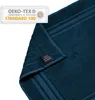 Komfortec Badvorleger Set, 100% Baumwolle Frottee, Petrol, Produktbild-Vorschau 6