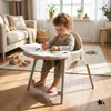 Malplay Kinderhochstuhl Babyhochstuhl 2in1 mit Produktbild-Vorschau 11