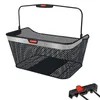KLICKfix City Basket Reflect, Hinten, Fahrradkorb, Schwarz, Produktbild-Vorschau 1