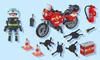 PLAYMOBIL Feuerwehrmotorrad am Unfallort Produktbild-Vorschau 8