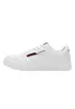 A single white KangaROOS sneaker shown from the side against a white background. Produktbild-Vorschau