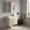 Rea Set Di Mobili Da Bagno Con Lavabo De07-60 Beige 60cm Anteprima dell’immagine prodotto 4