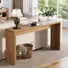 Tribesigns 140 cm Farmhouse table console, table basse en Voir les images du produit 9