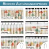 2 gordijnen, linnenlook, kleurrijk wolkenmotief, Productafbeelding-voorbeeld 10