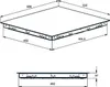 Beko HIC64403T, Czarny, Wbudowany, Ceramiczna, Szkło Podgląd zdjęcia produktu 4