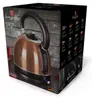 The image shows the packaging of an electric kettle, with the kettle itself prominently displayed on the front. Náhled obrázku produktu