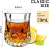 sklenice na panáky o objemu 5 cl z bezolovnatého skla, čirá Náhled obrázku produktu 2