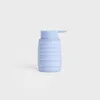 HOMLA TORUS Spender mit Prägung blau 8,2x8,2x17 cm Produktbild-Vorschau 4