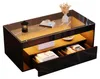 Salontafel 110x50x40 cm, zwart, met een gehard glazen blad, Productafbeelding-voorbeeld 10