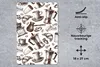 MuchoWow® Mauspad Mousepad Kaffee - Croissant - Muster Produktbild-Vorschau 2