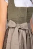 Edelnice Midi Dirndl Emilia Grün Cord 36 Produktbild-Vorschau 7