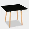 Quadratischer Tisch 80x80 in nordischem Design Holz für Produktbild-Vorschau 1