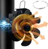 6 Blatt Kaminventilator Magnetisch,Ofenventilator Ohne Produktbild-Vorschau 1
