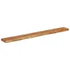vidaXL Wandregal 160x20x2,5 cm Rechteckig Massivholz Akazie Produktbild-Vorschau 3
