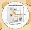 4iQ Grande cucina da gioco in legno per bambini KitchenJoy Anteprima dell’immagine prodotto 10