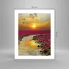 Poster - Poster ohne Rahmen - See Blumen - 40x50 cm - Wand Produktbild-Vorschau 4