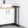 Étendoir vertical extensible en métal réglable, noir Voir les images du produit 6