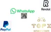 This image contains logos and text related to payment methods and a motorcycle parts brand. Náhled obrázku produktu