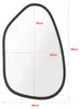 Wandspiegel 'Filiano' Schwarz, matt 80x58cm asymmetrisch Produktbild-Vorschau 7