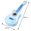 Niebieska gitara - instrument muzyczny dla dzieci Podgląd zdjęcia produktu 4