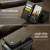 Lederhülle für iPhone 16, RFID Schutz Handyhülle mit Produktbild-Vorschau 5