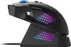 A black gaming mouse and its charging dock are shown on a white background. Anteprima dell’immagine prodotto