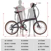 RCB GK4 Faltbares Fahrrad 20 Zoll – Aluminiumrahmen, Produktbild-Vorschau 7