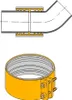 HAAS CV-Verbinder für SML-Roehre DN 150, Edelstahl W2 Produktbild-Vorschau 2