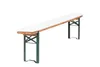 TexDeko Bierbankauflage gepolstert 220x25x4cm XL waschbar Produktbild-Vorschau 3