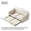 Flieks Tagesbett Schlafsofa 90x200cm mit Ausziehbett, Produktbild-Vorschau 5