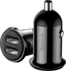 Baseus CCALLP-01 Grain Pro Autoladegerät 2xUSB 4.8A Schwarz Produktbild-Vorschau 1