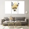 Bilder auf glas - Tier Hut Hirsch modern - 165x110cm - Produktbild-Vorschau 7