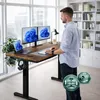 Relaxdays höhenverstellbarer Schreibtisch, elektrisch, Produktbild-Vorschau 3