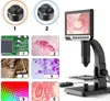 Profesionálny digitálny mikroskop 2000x 12MP HD 7" LCD Náhľad obrázku produktu 6