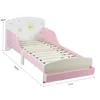 Kinderbett Weiß-Rosa mit Sonne-Stern-Nachbildung, Produktbild-Vorschau 4