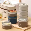 AIORBER Izolovaný box na oběd pro děti, vyrobený z nerezové Náhled obrázku produktu 2